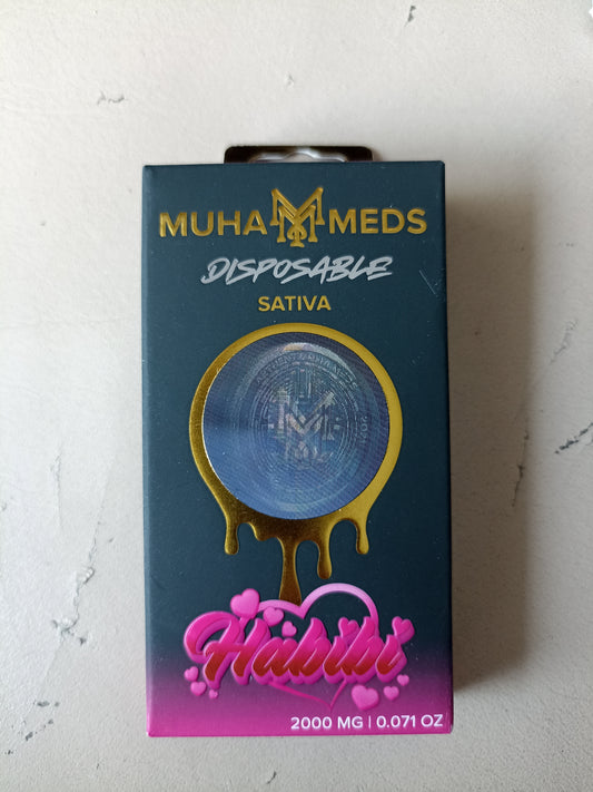 Muha Meds 2000mg - Habibi 🩷 Sativa